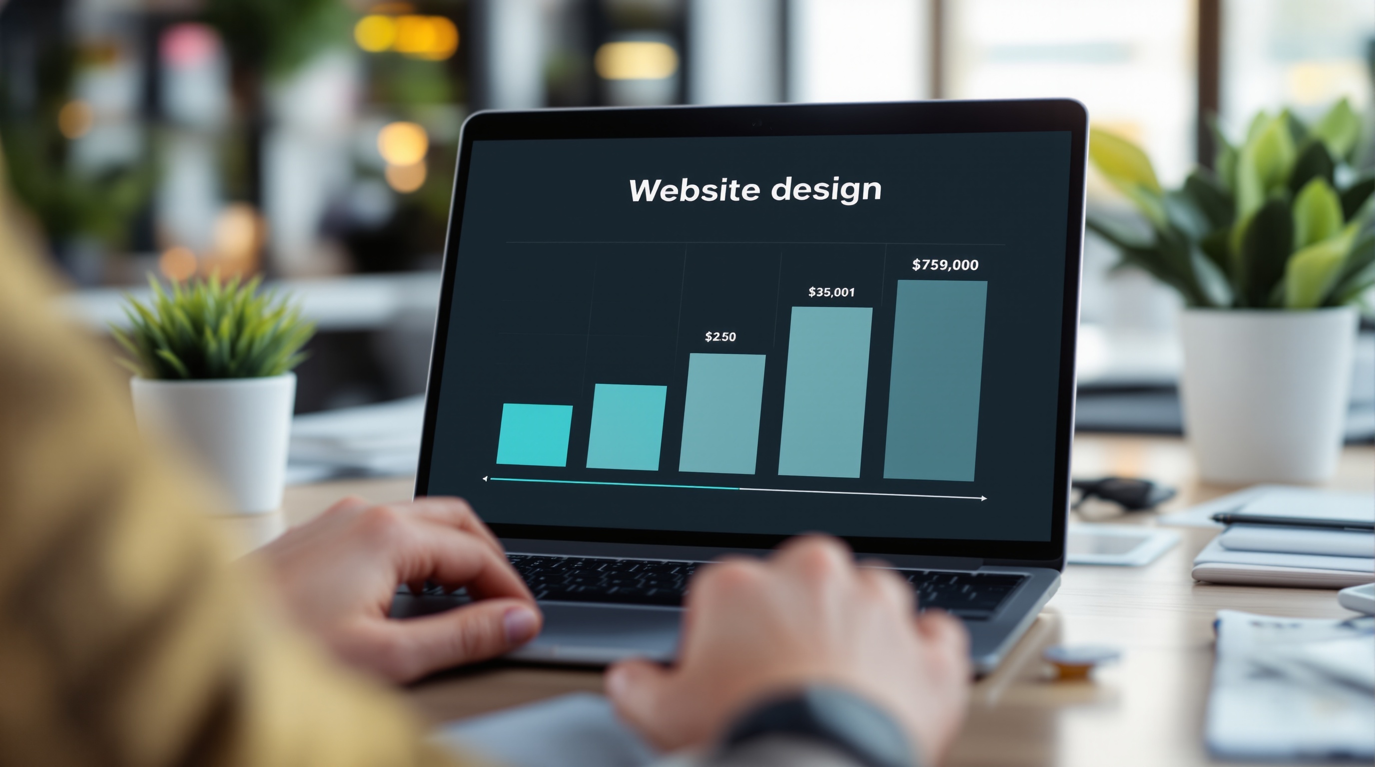 Website design cost breakdown for businesses