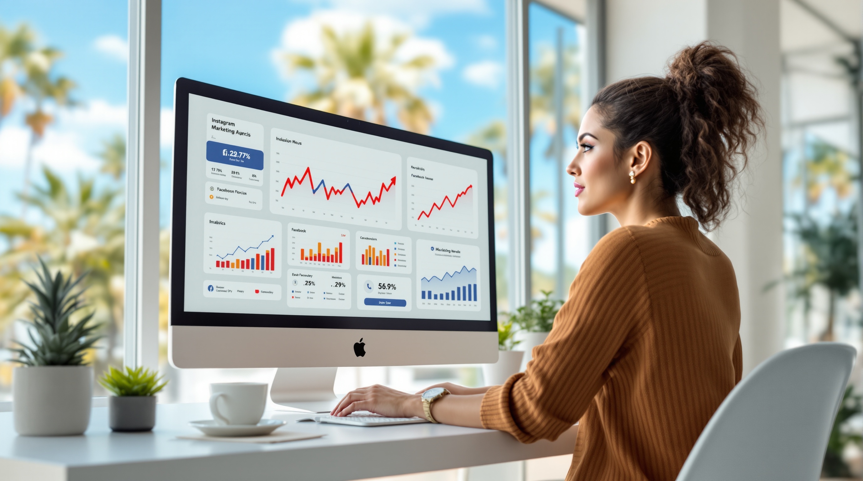 Social media management for small business